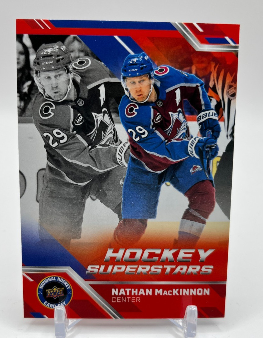 2025 Upper Deck National Hockey Card Day Nathan MacKinnon #NHCD-14