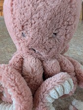 JELLYCAT ODELL OCTOPUS Pink 6" Sitting No Tag GUC!