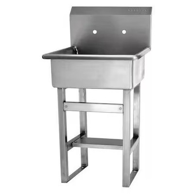 Sani-Lav 5248 Hand Sink, Floor, W/O Faucet, 20-1/2Inw