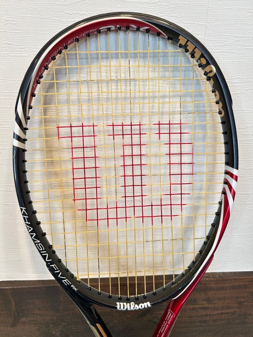 wilson KHAMSIN.FIVE FX 2本 他 テニス道具セット Good condition ◇ Wilson BLX KHAMSIN.FIVE FX G2 lightweight