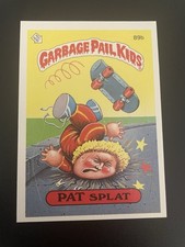 1986 Topps OS Series 3 Pat Splat GPK Garbage Pail Kids