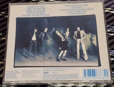 AC/DC *  HIGHWAY TO HELL CD * RARE BLUE BACK INLAY 2006 ALBERTS. FACTORY SEALED 