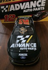 2026 Ryan Blaney 12 Autographed Advance Auto Parts Promo 1:24 NASCAR Diecast