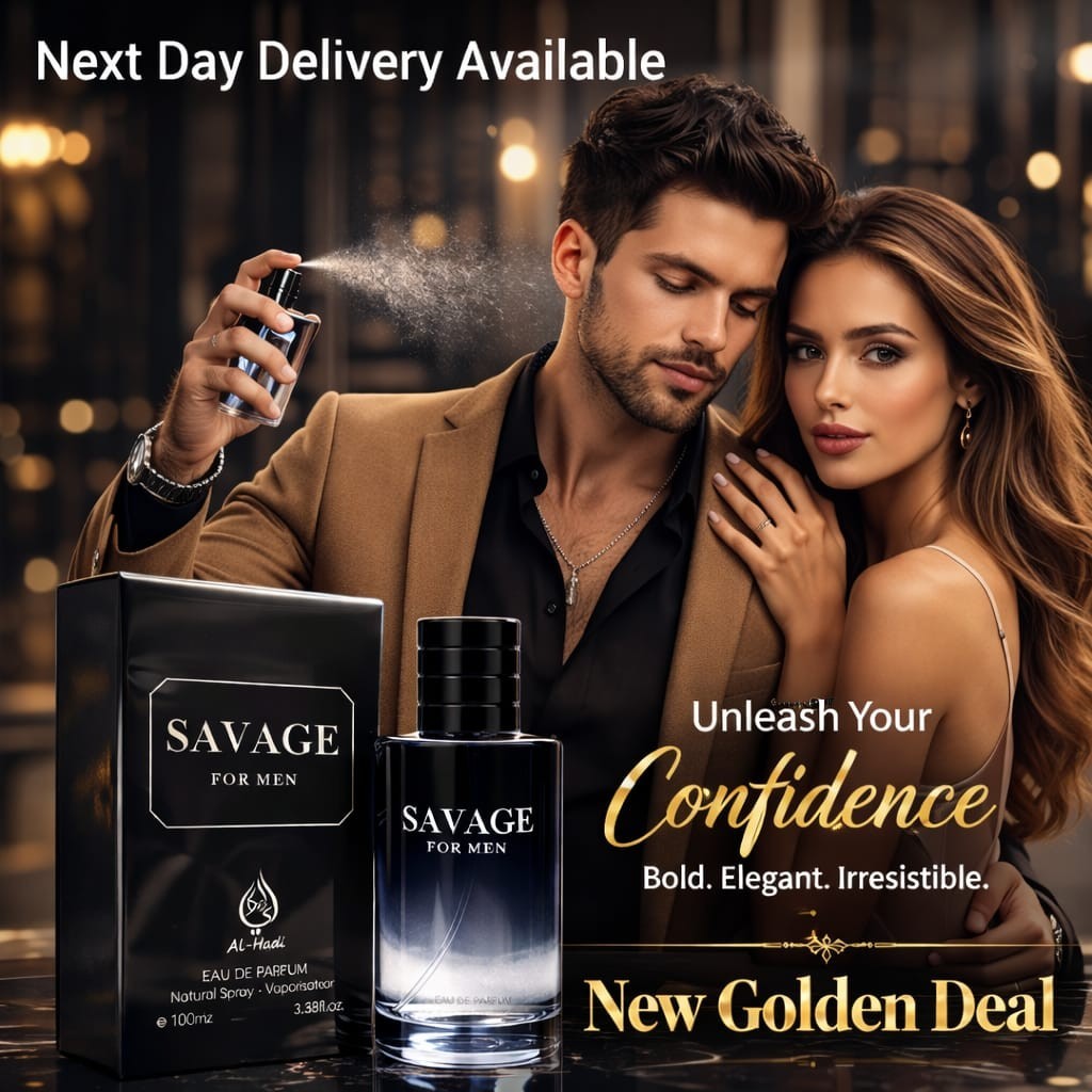 Savage For Men Pour Homme Men’s Perfume 100ml Eau De Parfum Gift for him New EDP