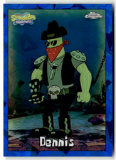 Topps SpongeBob Chrome 2025 No. 162 Dennis Sa...