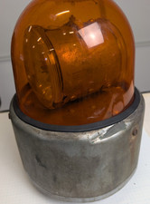 Federal Signal Model 17 6volt Beacon Ray Amber Rotating Emergency Light Vintage Federal Signal Model 17 6volt Beacon Ray Amber Rotating Emergency Light Vintage