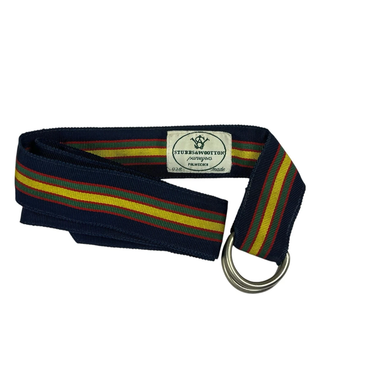 Stubbs & Wootton Colorful Belts Bundle Stubbs & Wootton Canvas Belt - Blue Belts, Accessories  main image 2