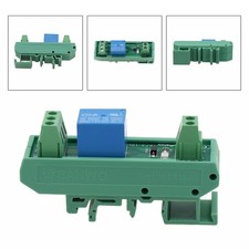 Relay Board Din Rail 1 Channel 30VDC 250VAC 5/12/24V Relay Built-in MPA