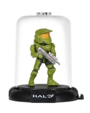 Halo Domez Master Chief Mini Collectible Action Figure w Assault Rifle Set 581