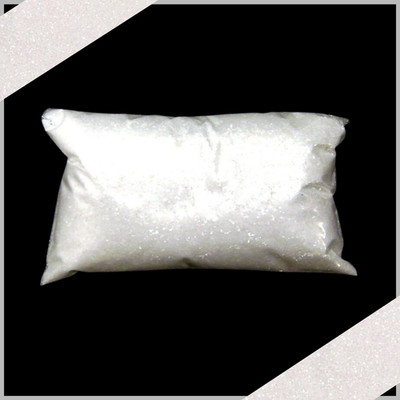 6oz Bright White .025'' Metal Flake Large Premium Auto Paint Additive (177ml)