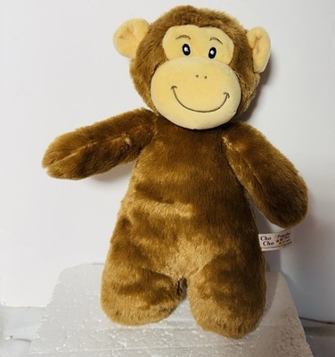 Cho Cho Monkey Progressive Plush Stuffed Animal Brown Tan Chimp Zoo Pal Toy 12 