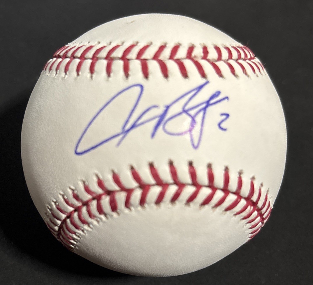 Alex Bregman Signed Autographed ROMLB Baseball Cubs Astros PSA/DNA view 5