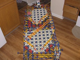 Knex Set Pinball Machine Double-Decker-What-The-Hecker 5,700 Piece COMPLETE SET