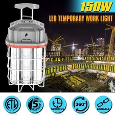 ETL 150W LINKABLE Construction Work Light Fixture 21750 Lumens 5000K 5YR Warrany