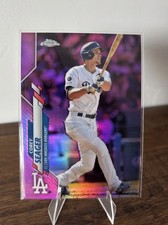 2020 Topps Chrome - Corey Seager #196 Pink Refractor LA Dodgers