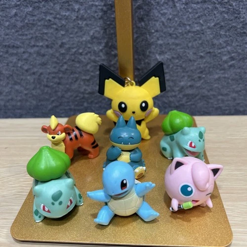 Vintage Pokémon Hasbro Innovation Battle Stadium Thinkchip Figures Lot Of 7