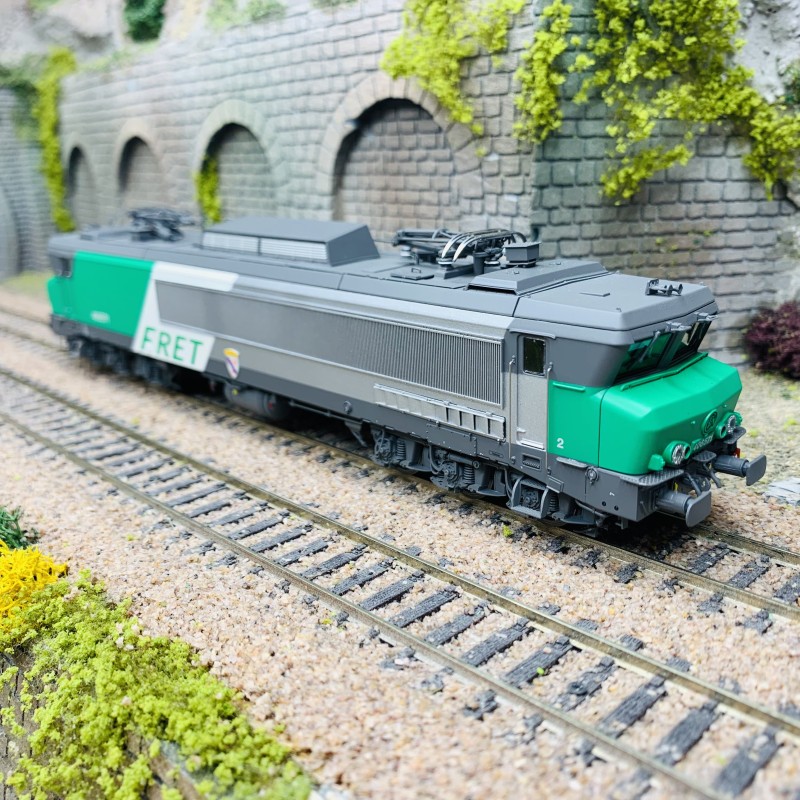 Locomotive CC6571 SNCF FRET LSMODELS 10317 train miniature HO 1/87 époque V VI