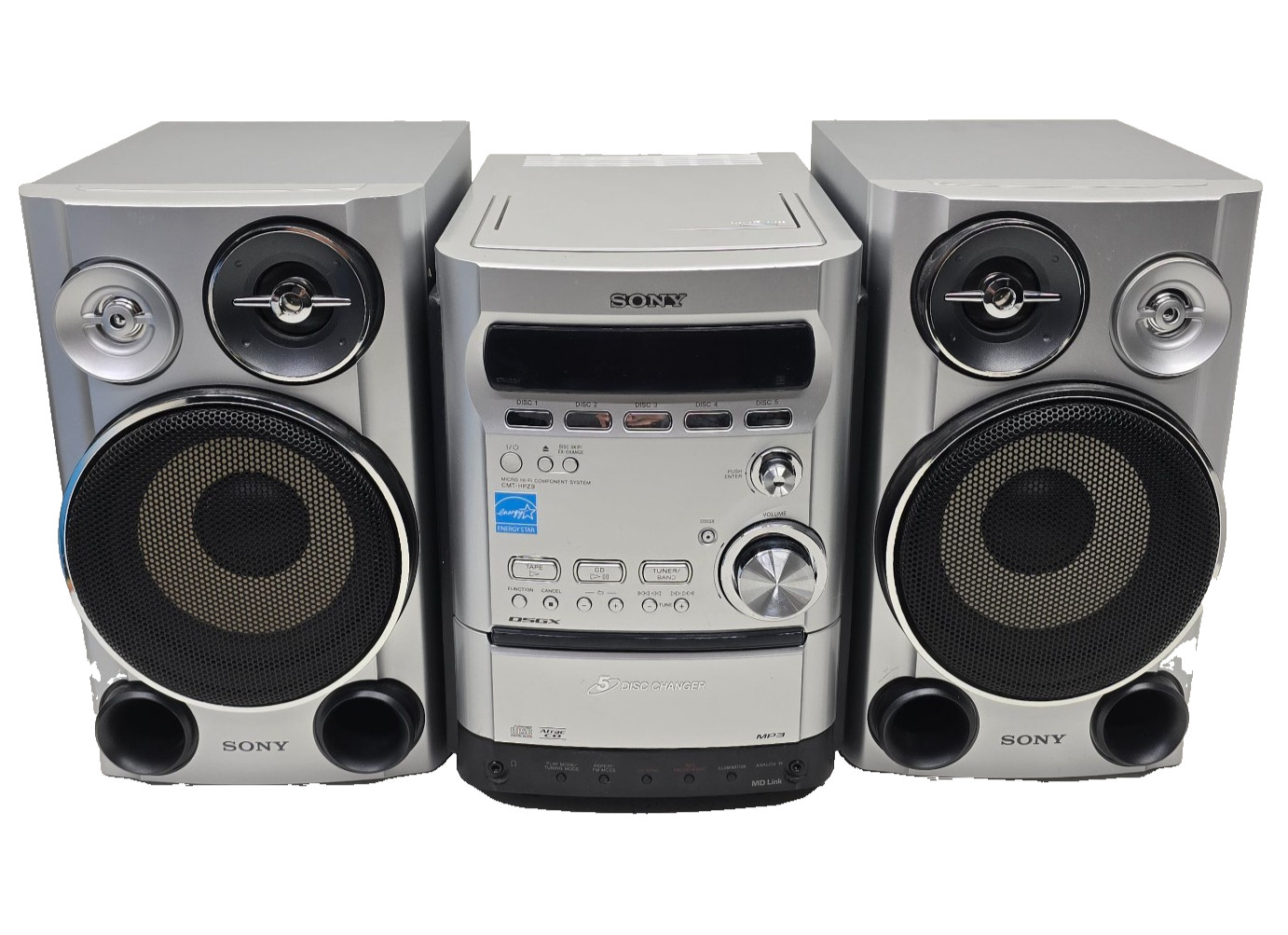 5 Disc Changer Am/fm Cassette Speakers