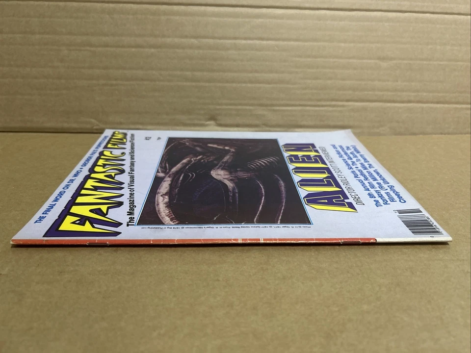 1979 #2 - Fantastic Films Magazine - Alien - Ridley Scott Interviewed - Image 3 of 4