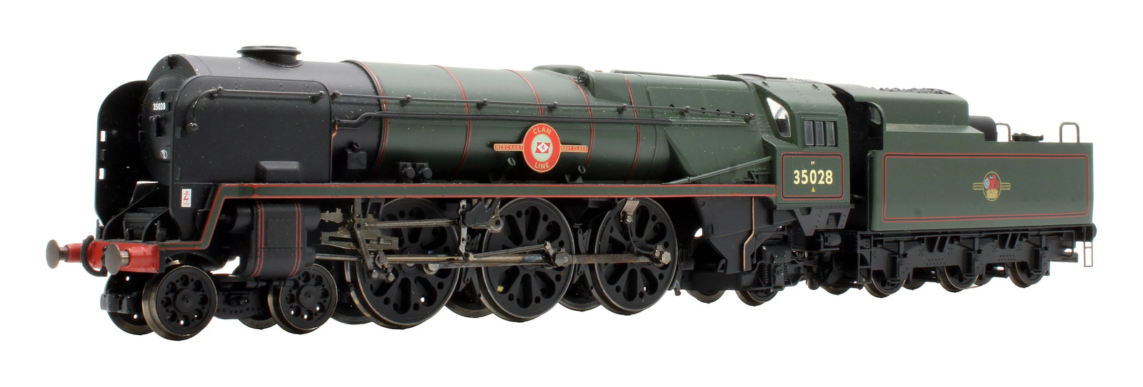 HORNBY 'OO' R2169 BR MERCHANT NAVY CLASS 'CLAN LINE' STEAM LOCO *DCC SOUND*
