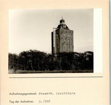 10126305 - 2191 Hamburg Island Neuwerk Photo Mounted on Cardboard Lighthouse