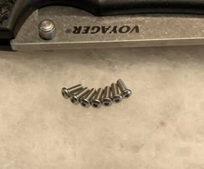 Stainless Torx Screws For Cold Steel Large Voyager XL Voyager Knife Handle Scale