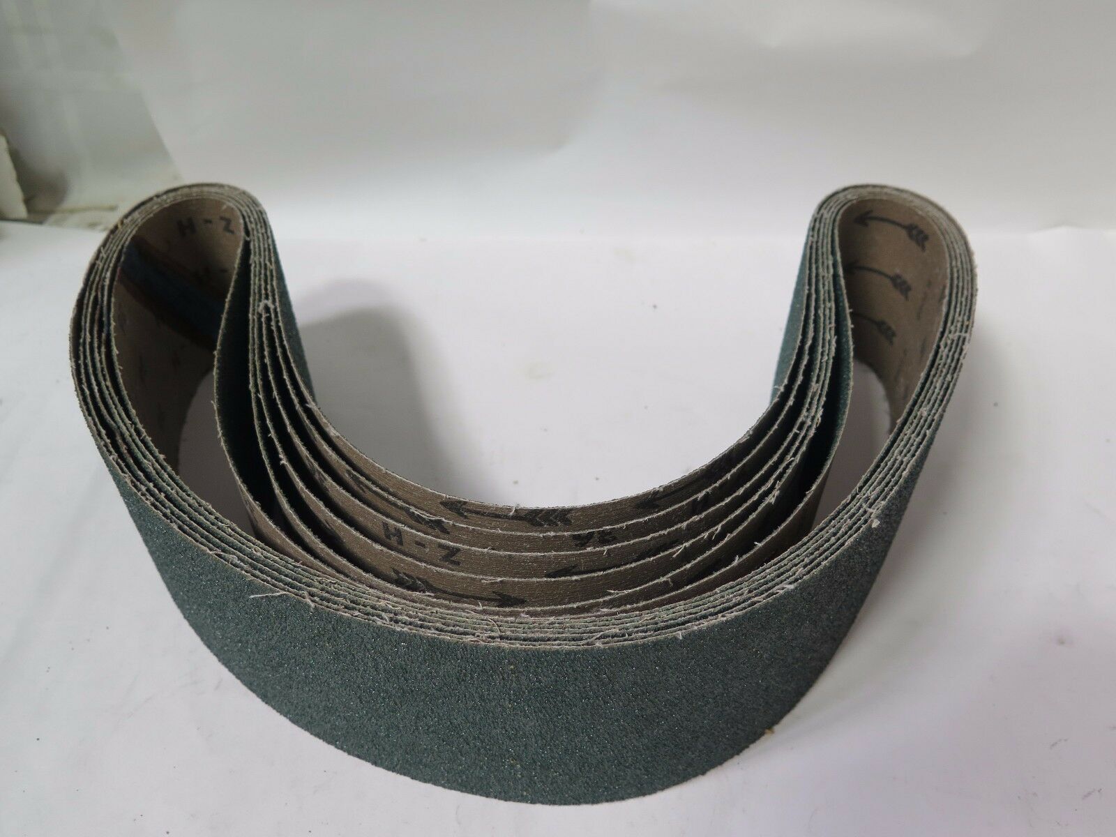 Western Abrasives 4 x 54" Zirconia Polyester Abrasive Belts Qty 6 Grit