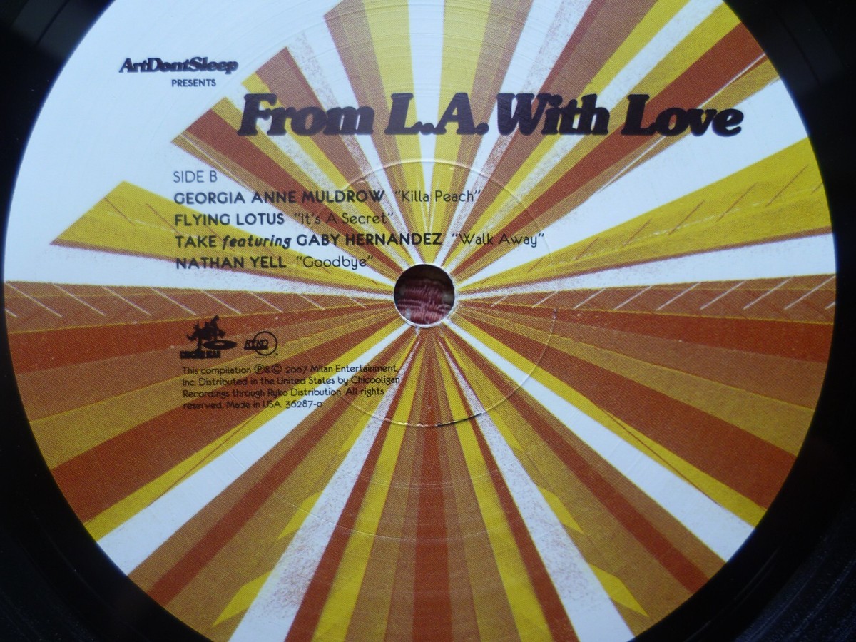 ArtDontSleep From L.A. With Love 2LPレコード ARTDONTSLEEP - FROM L.A. WITH LOVE ( 2 LP US Future jazz Rare NM