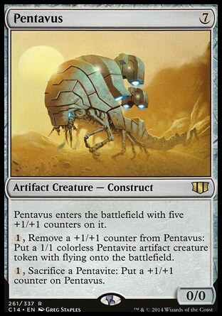 Magic the Gathering MTG Pentavus (261) Commander 2014   LP