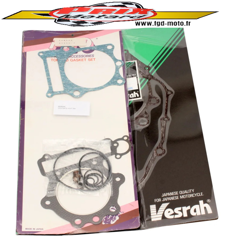 Pochette joints moteur Yamaha XT 550 kit étanchéité complet pour moto ancienne 1983