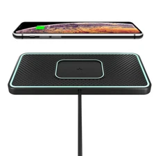 Wireless Car Charger Pad Fast Charging Silicone Mat For Apple iPhone Samsung