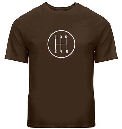 5 Speed Stick Unisex Shirts Manual Transmission Shift Pattern Mens Tee T-Shirt - Picture 9 of 33