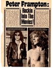 singer PETER FRAMPTON: 48 original clippings pages lot — photo 1