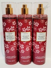 3 Scentfull Japanese Cherry Blossom Hair and Body Fragrance Mist Spray 7 FL OZ