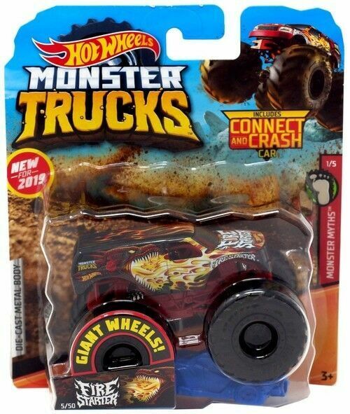 Hot wheels Mattel Micro machine Monster Jam Truck Hooligan Delivery Van  rare Lot