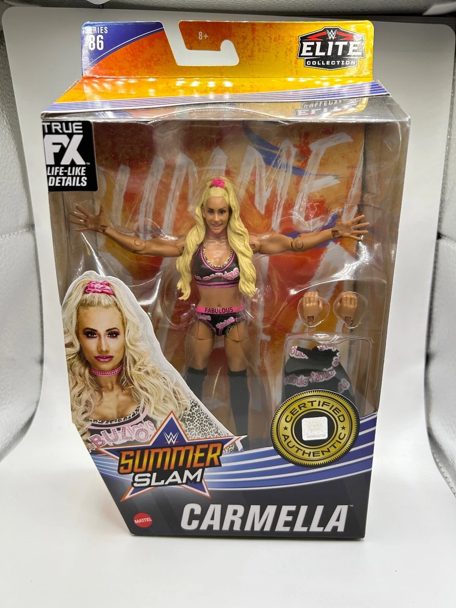 WWE Carmella Elite Series 86 Mattel Figure Womens Wrestling Raw SmackDown 2023