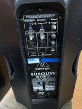 Behringer Eurolive B115w Active 2 Way 15” Pa Speakers