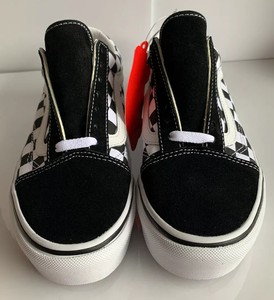 checkerboard vans womens size 5