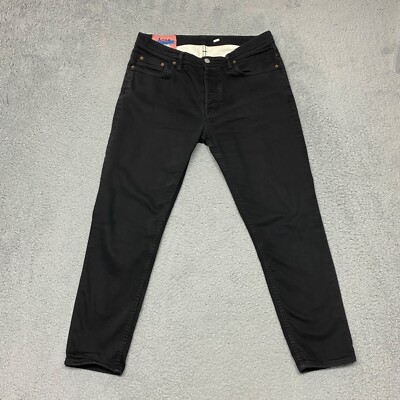 Acne Studios Jeans Mens 31 Black Bla Konst Stockholm Floragatan 13