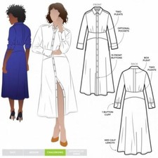 Style Arc Papier Schnittmuster Christina Kleid