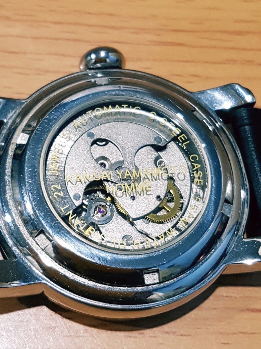 Vintage Kansai Yamamoto Homme Automatic Luxury Watch Power