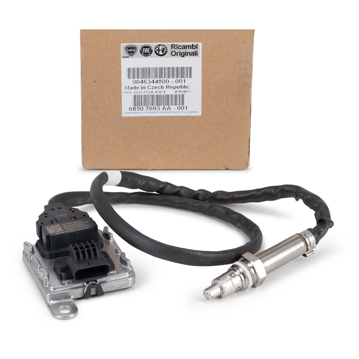 Capteur NOx 46344800 Pour Fiat 500L, Doblo, Fiorino, Qubo - Compatible Sns0793b, A3c03443900-01 - 3