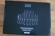 Home Hero Kitchen 20 Knife Set! Steak Knife Set + Kitchen Utility Knives + Stand