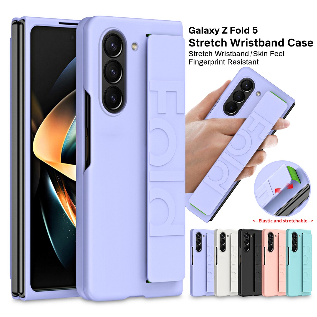 For Samsung Galaxy Z Fold 6 5 4 3 2 Luxury Wristband Strap