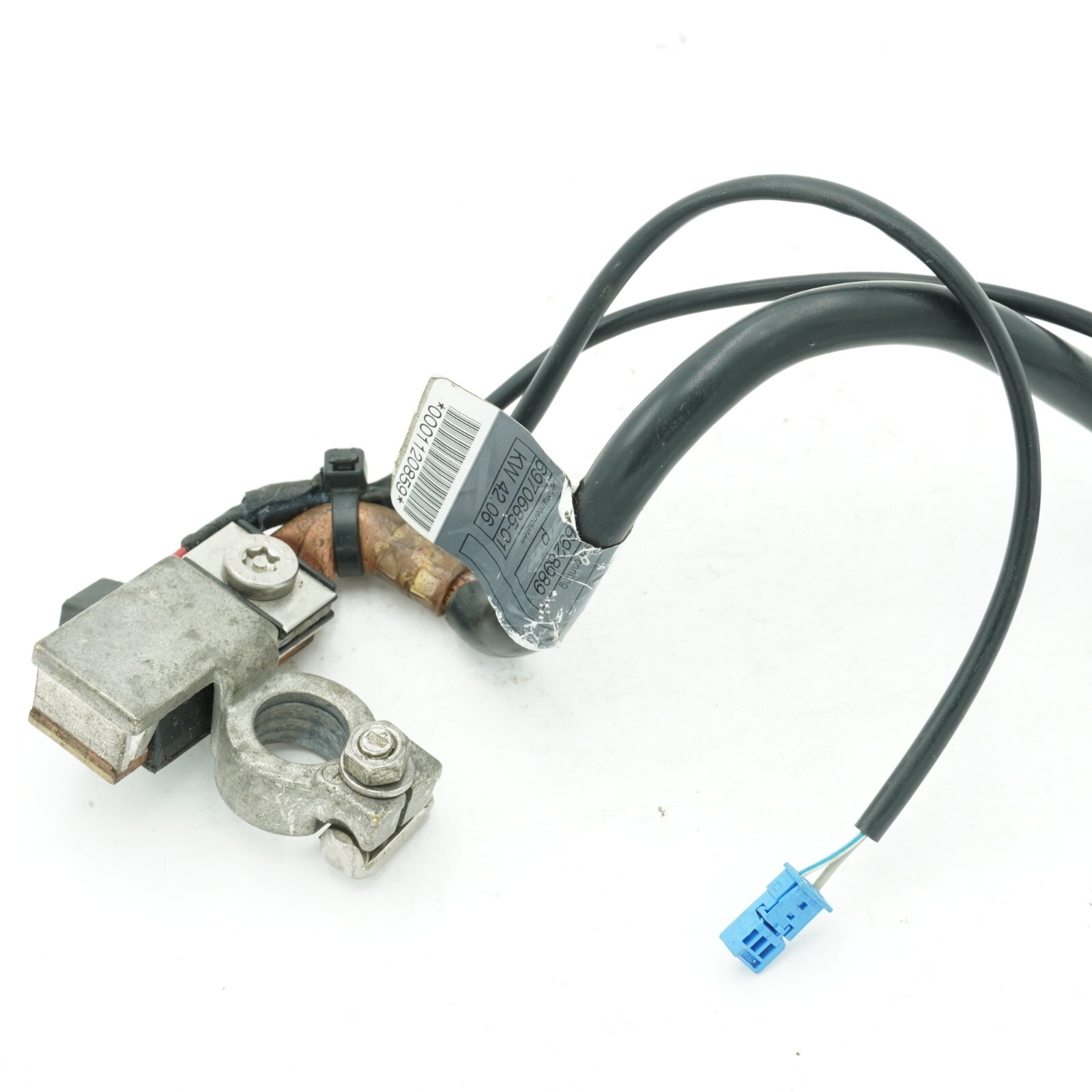 2006 2013 BMW 3 Series OEM Negative Battery Cable with IBS M3 335i