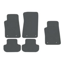 Velours Fußmatten für Chevrolet Camaro V Bj. 2009 – 2015 Automatten GRAU STD 4+1