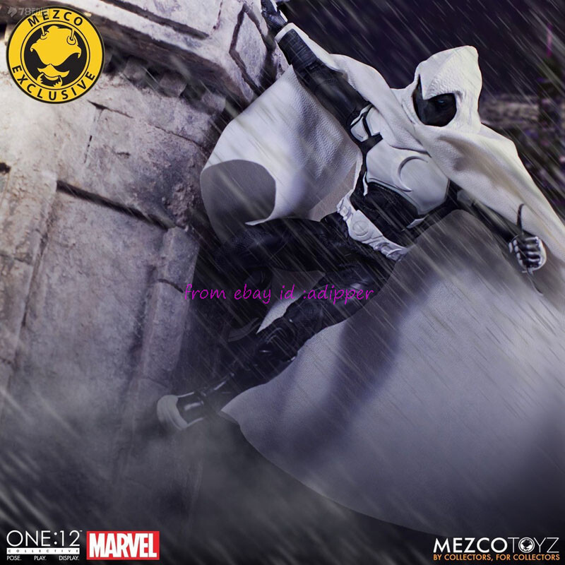 Perfect Mezco 1/12 Collective Moon Knight Crescent Edition Action
