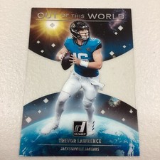 Trevor Lawrence Rookie RC Out Of This World 2021 PANINI CLEARLY DONRUSS Jaguars