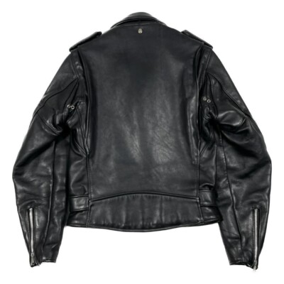 Schott Perfecto Double Leather Riders Jacket Size 34 Made in USA