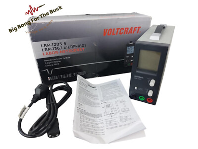VOLTCRAFT LRP-1601 Labornetzgerät 60V 1,6A 100W fachmännisch geprüft EU 230V